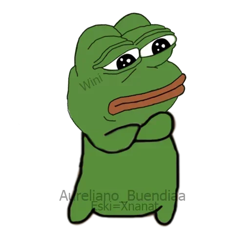Easter Pepe sticker 😑
