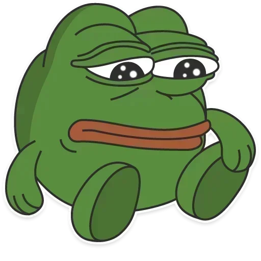 Easter Pepe sticker 🐸
