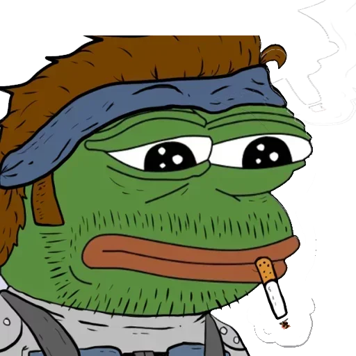 Easter Pepe sticker 🚬