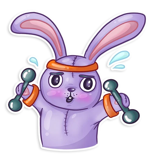 Стікер Telegram «Easter Rabbit Toy» ?️‍♀️