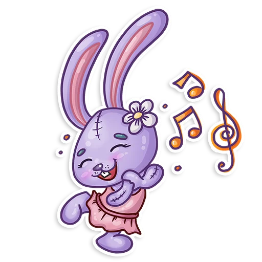 Стікер Easter Rabbit Toy 😴