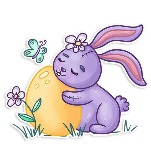 Стікер Telegram «Easter Rabbit Toy» ?
