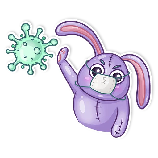 Easter Rabbit Toy sticker 👍