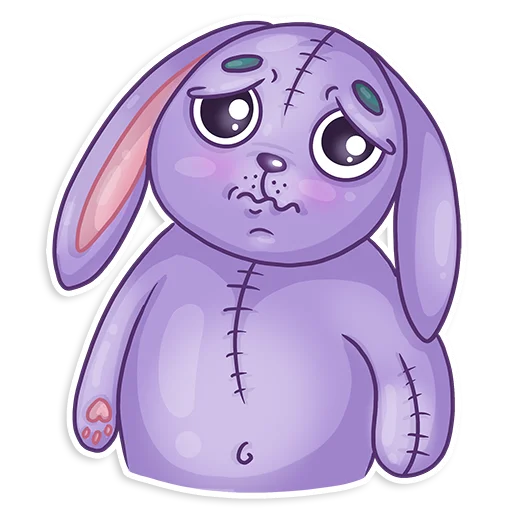 Easter Rabbit Toy sticker 😎