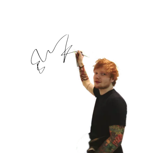Стикер Ed Sheeran | Эд Ширан 🙂