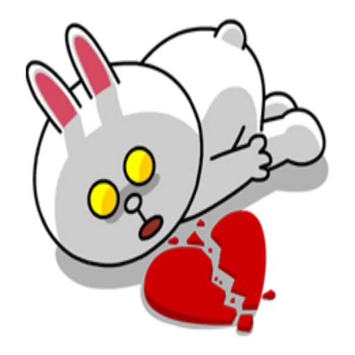 Edition Mad Angry Line sticker 💔