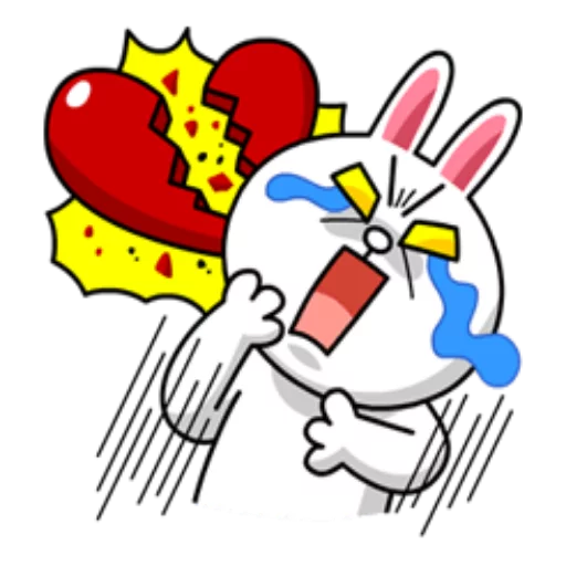 Edition Mad Angry Line sticker 💔