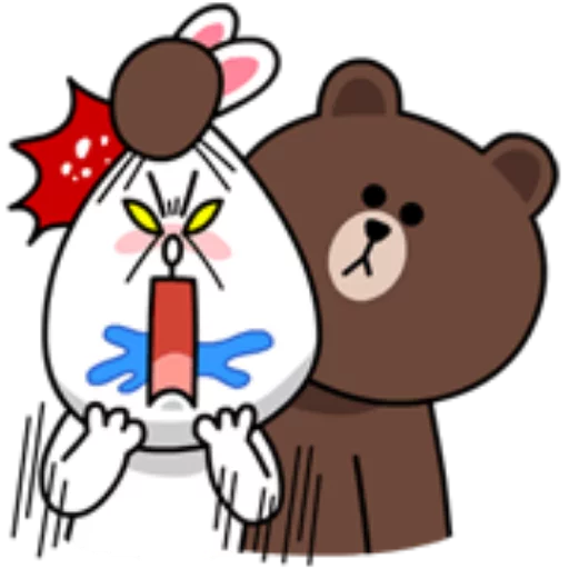 Edition Mad Angry Line sticker 😡