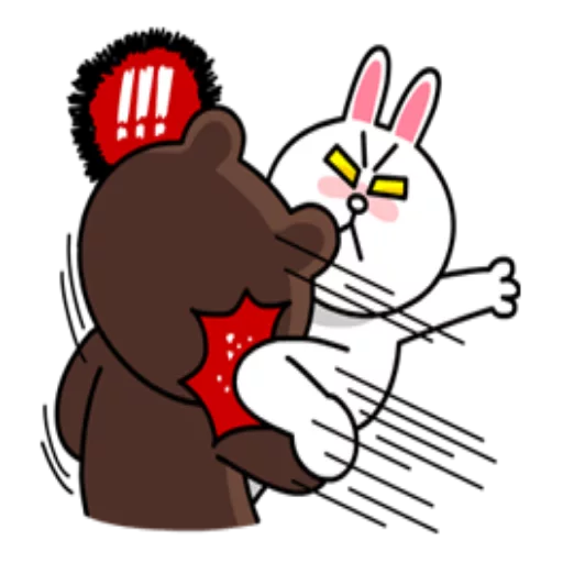 Edition Mad Angry Line sticker 👊