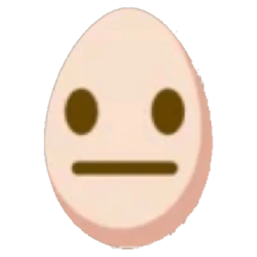 яйцо emoji 😐