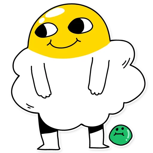 Eggy Wiggy emoji 🌝