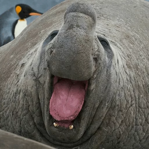 Стікер Elephant seal 😂