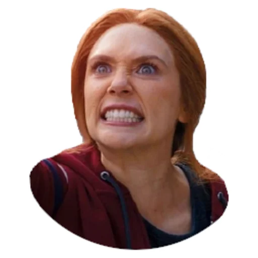Elizabeth Olsen emoji 😡