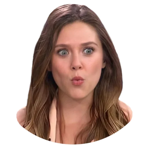 Elizabeth Olsen emoji 😲