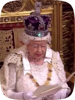 Queen Elizabeth II emoji 👑