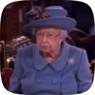 Queen Elizabeth II stiker 👑