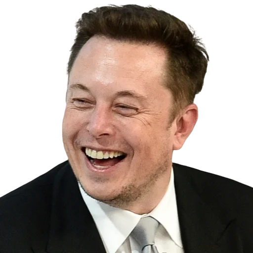 Стікер Telegram «Elon Musk / Илон Маск» 😆