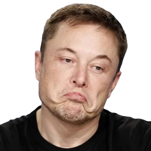 Стікер Telegram «Elon Musk / Илон Маск» ?