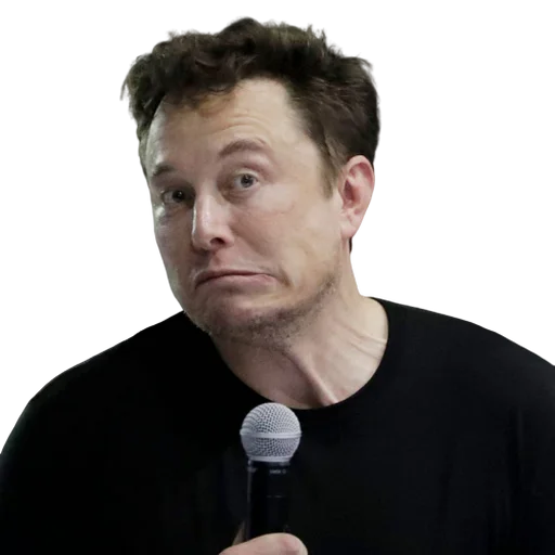 Стікер Telegram «Elon Musk / Илон Маск» ?