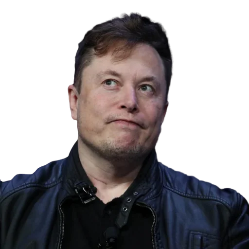 Стікер Elon Musk / Илон Маск 😐