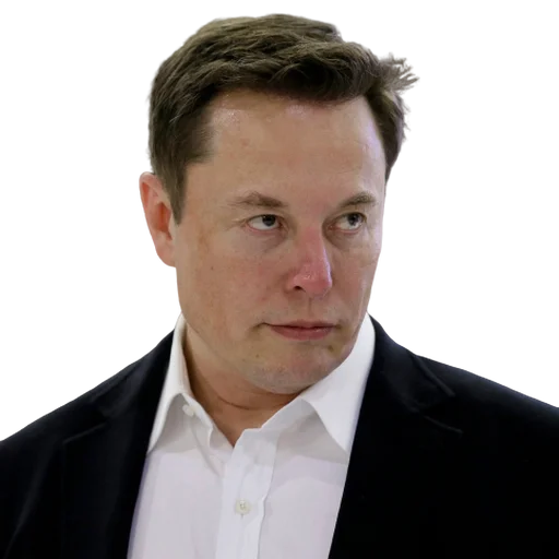 Стікер Telegram «Elon Musk / Илон Маск» 😒