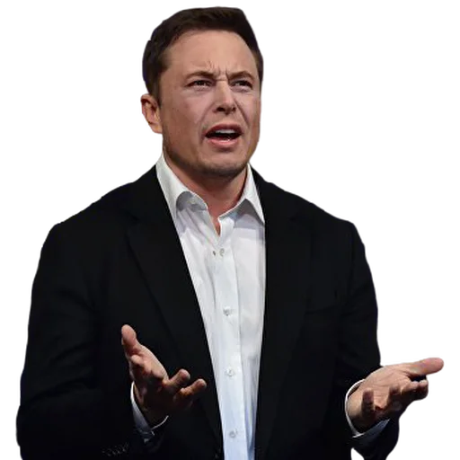 Емодзі Elon Musk / Илон Маск 😠