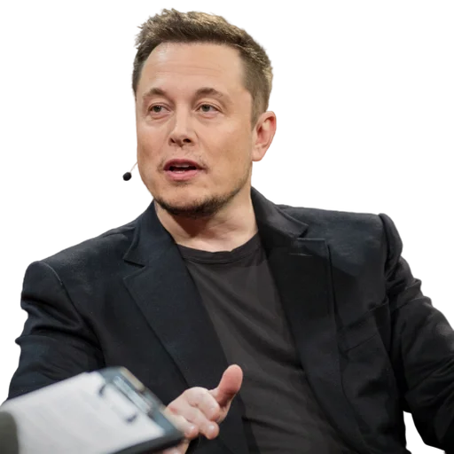 Стікер Telegram «Elon Musk / Илон Маск» 🧐