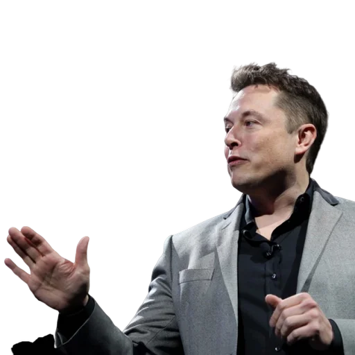 Стікер Elon Musk / Илон Маск ✋