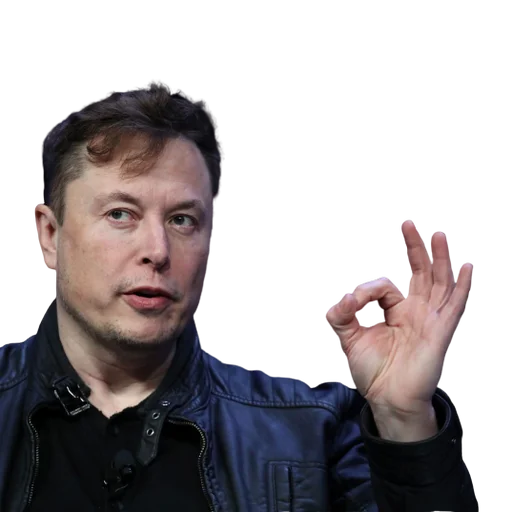 Стікер Elon Musk / Илон Маск 👌