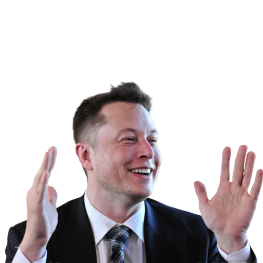 Емодзі Elon Musk / Илон Маск 👐
