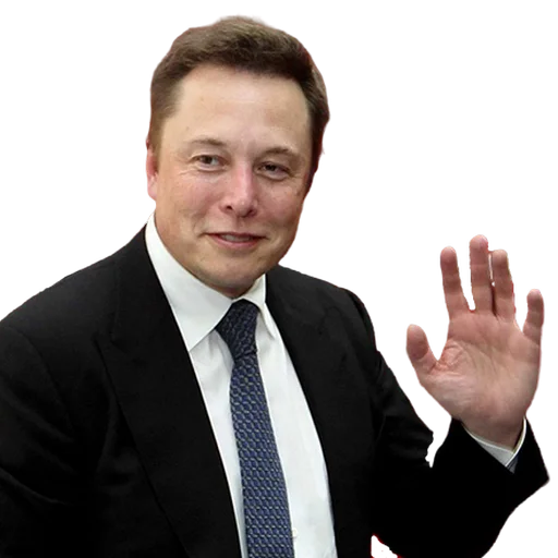 Стікер Elon Musk / Илон Маск 👋