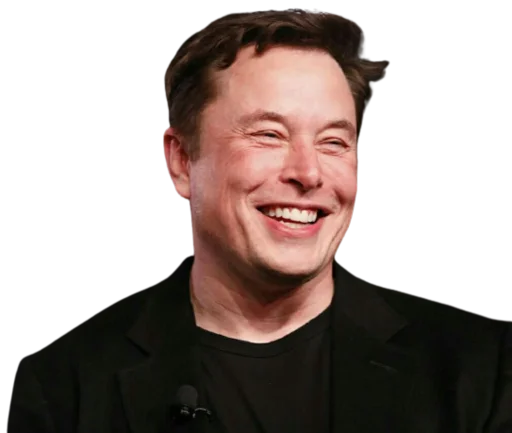 Стикер Elon Musk  😁