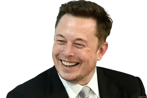 Стикер Elon Musk  😂