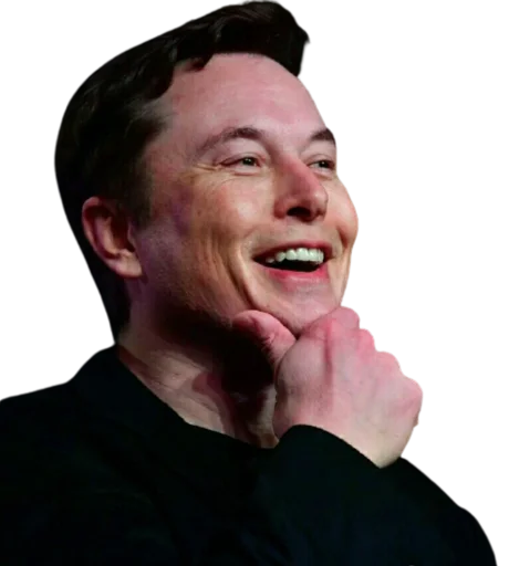 Telegram Sticker «Elon Musk» 😄