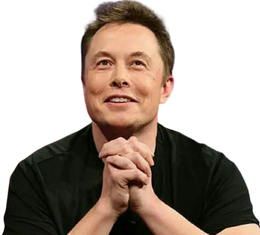 Стикер Telegram «Elon Musk» 😄