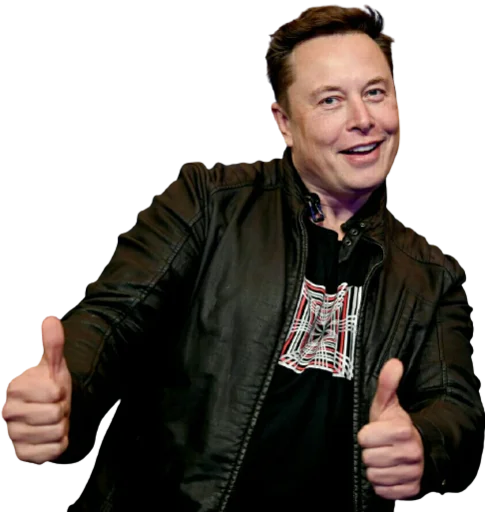 Elon Musk  sticker 👍