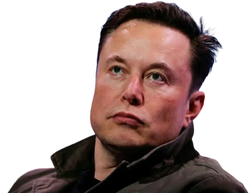 Стикер Elon Musk  😶