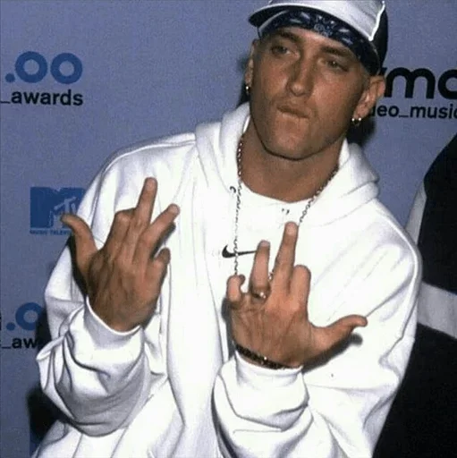 Eminem Fingers stiker 😣