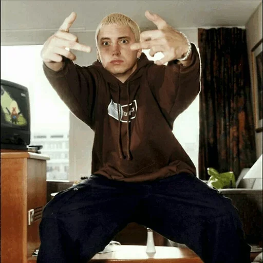 Eminem Fingers stiker 😒