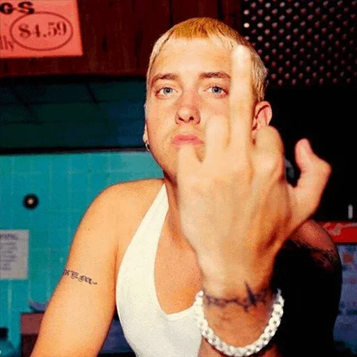 Eminem Fingers  emoji 😕