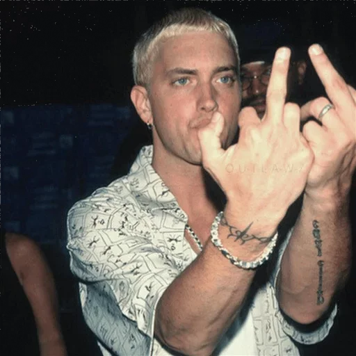 Эмодзи Eminem Fingers ☹️