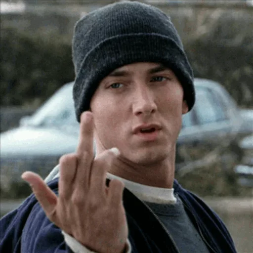Стикер Eminem Fingers  ☹️