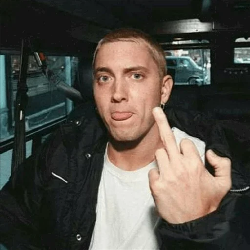 Eminem Fingers stiker 🙁
