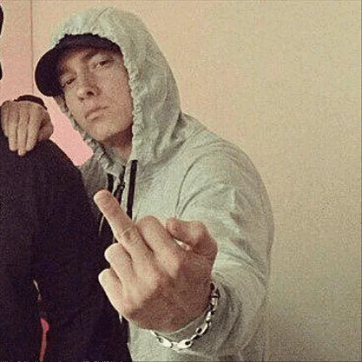 Eminem Fingers stiker 😏