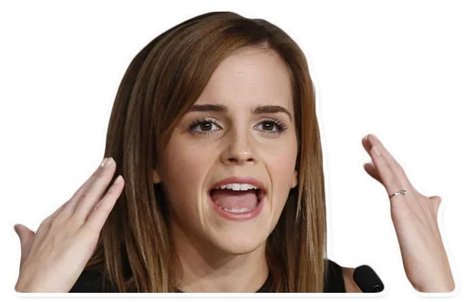 Telegram Sticker «Emma Watson» 🤔