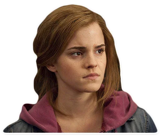Telegram stiker «Emma Watson» 😐