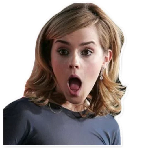 Telegram Sticker «Emma Watson» 😵