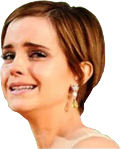 Telegram Sticker «Emma Watson» 😢