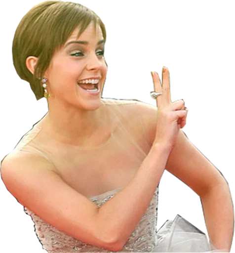 Telegram Sticker «Emma Watson» ✌