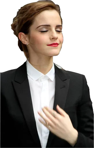 Емодзі Emma Watson 😌